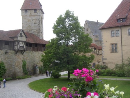 Original courtyard